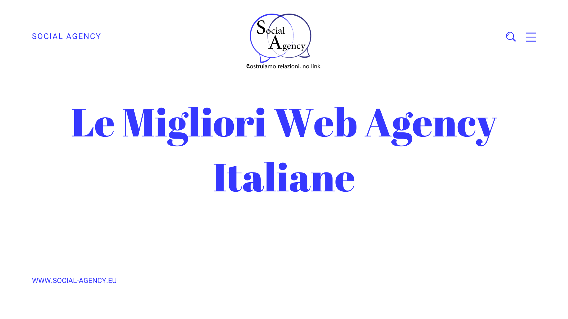 Le Migliori Web Agency Italiane